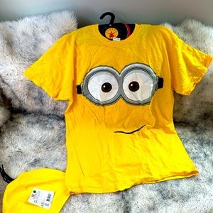 Minions Unisex Adult T-Shirt Halloween Costume